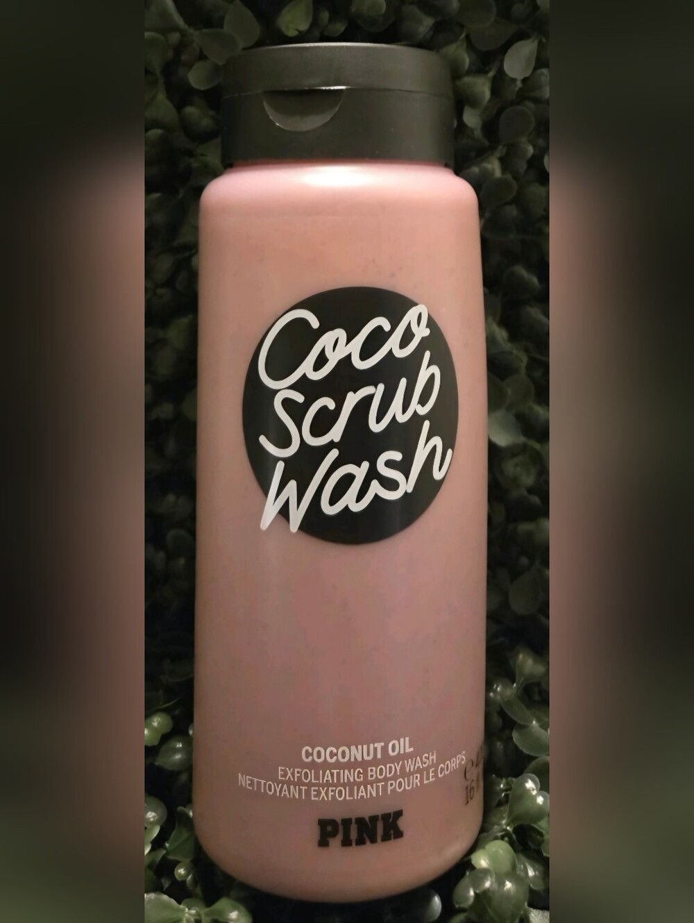 Victorias Secret PINK Coco Scrub Wash Exfoliating Body Wash Coconut Oil 16 oz